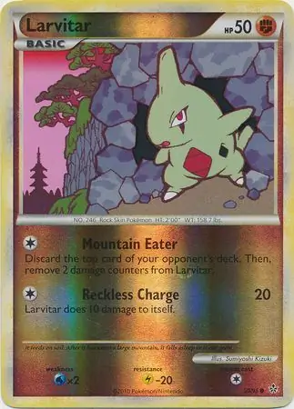 Larvitar Reverse Holo
