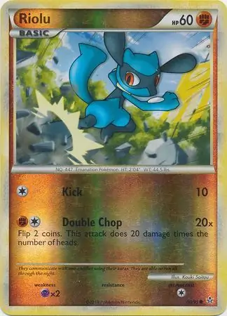 Riolu Reverse Holo