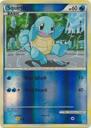 Squirtle Reverse Holo