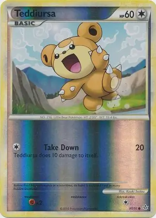 Teddiursa Reverse Holo