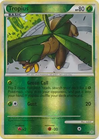 Tropius Reverse Holo
