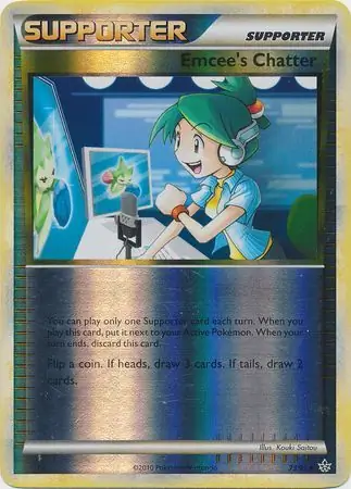 Emcee's Chatter Reverse Holo