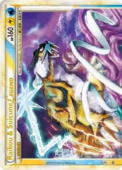 Raikou & Suicune Legend Top