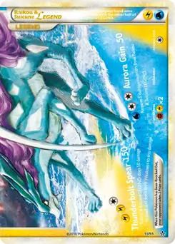 Raikou & Suicune Legend Bottom