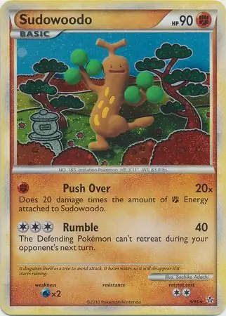 Sudowoodo Reverse Holo