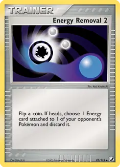 Energy Removal 2 Pokemon card from Unseen Forces