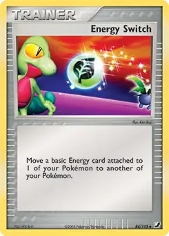 Energy Switch Pokemon card from Unseen Forces