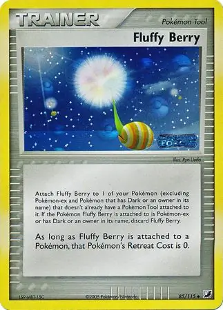 Fluffy Berry Reverse Holo Pokemon card from Unseen Forces
