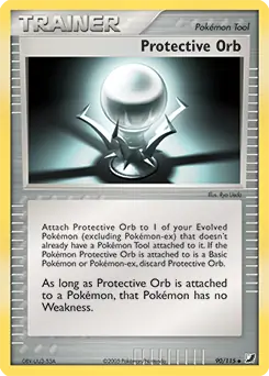 Protective Orb Pokemon card from Unseen Forces