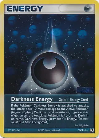 Darkness Energy Reverse Holo Pokemon card from Unseen Forces
