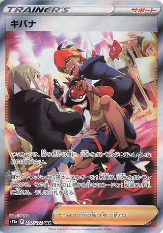 Raihan Pokemon card from VSTAR Universe
