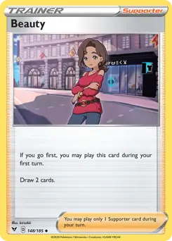 Beauty Pokemon card from Vivid Voltage