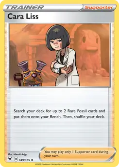 Cara Liss Pokemon card from Vivid Voltage
