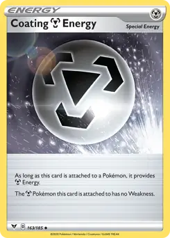 Coating Metal Energy Pokemon card from Vivid Voltage