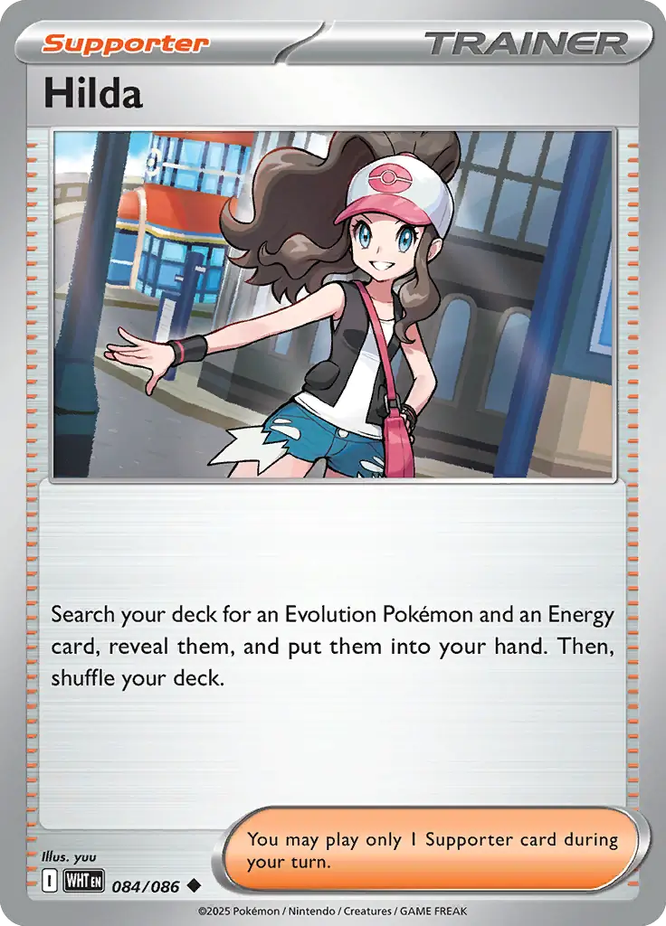 Hilda Pokemon card from White Flare