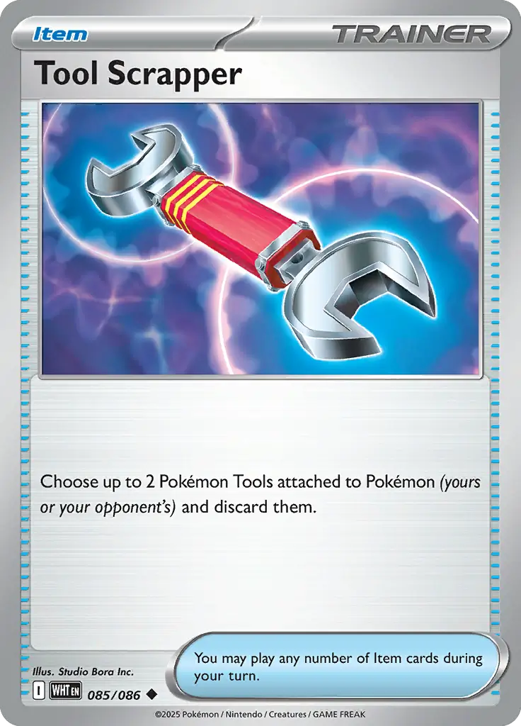 Tool Scrapper Pokemon card from White Flare