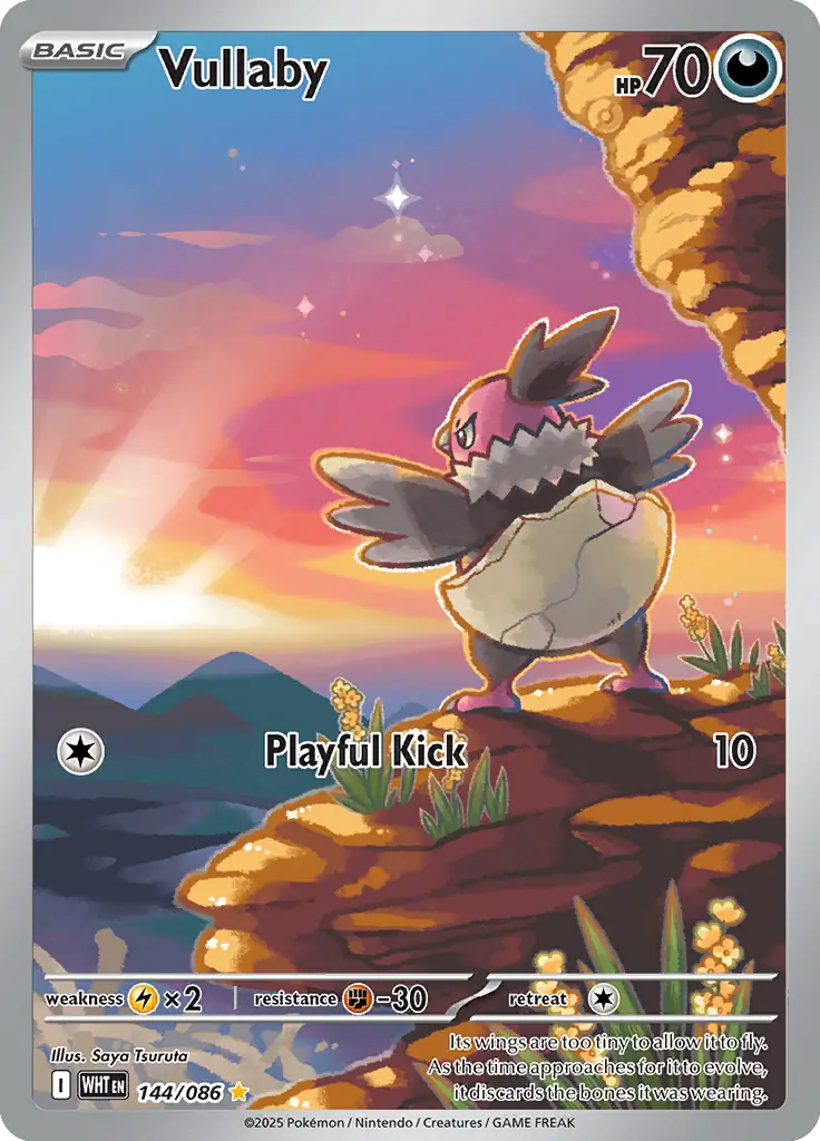Vullaby Pokemon card from White Flare
