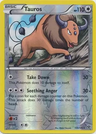 Tauros Reverse Holo