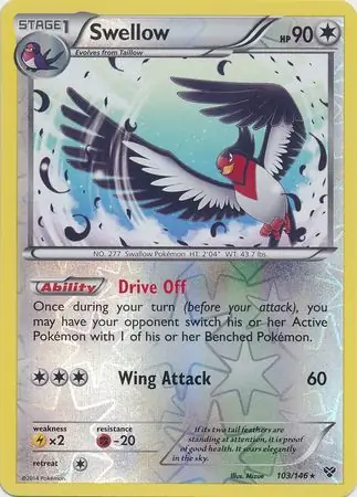 Swellow Reverse Holo