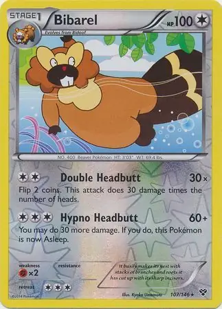Bibarel Reverse Holo
