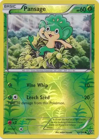 Pansage Reverse Holo