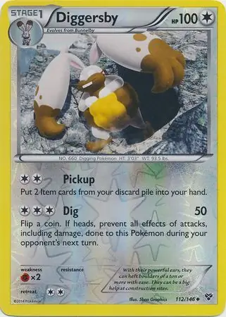 Diggersby Reverse Holo