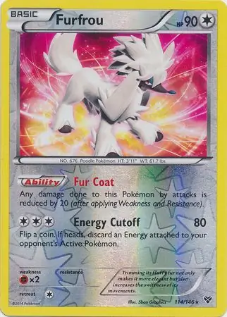 Furfrou Reverse Holo