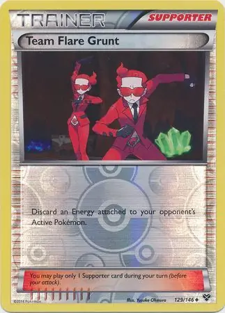 Team Flare Grunt Reverse Holo