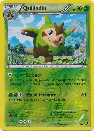 Quilladin Reverse Holo