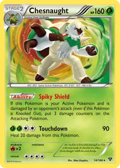 Chesnaught Holo