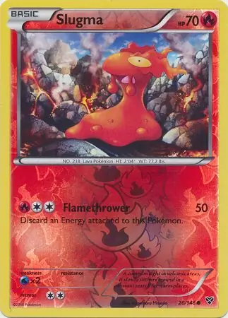 Slugma Reverse Holo