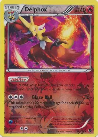 Delphox Reverse Holo