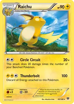 Raichu Holo