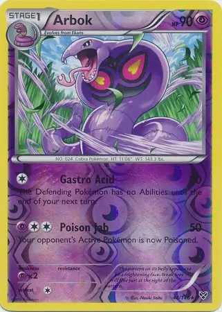 Arbok Reverse Holo