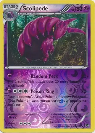 Scolipede Reverse Holo