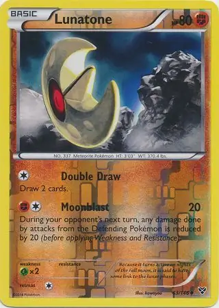 Lunatone Reverse Holo