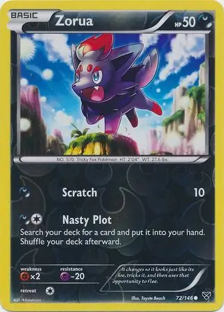 Zorua Reverse Holo