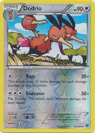 Dodrio Reverse Holo