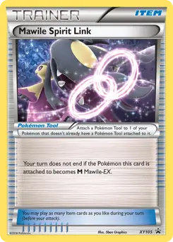 Mawile Spirit Link Pokemon card from XY Black Star Promos