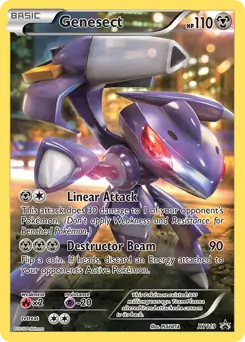 Genesect Pokemon card from XY Black Star Promos