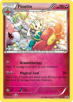 Floette Pokemon card from XY Black Star Promos
