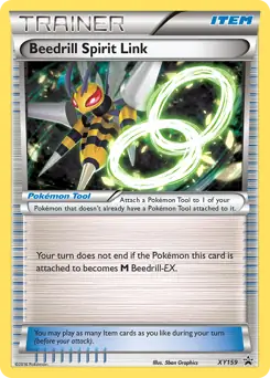 Beedrill Spirit Link Pokemon card from XY Black Star Promos
