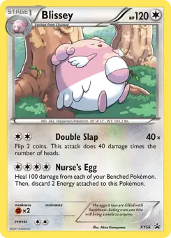 Blissey Pokemon card from XY Black Star Promos