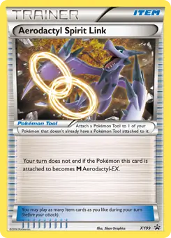 Aerodactyl Spirit Link Pokemon card from XY Black Star Promos
