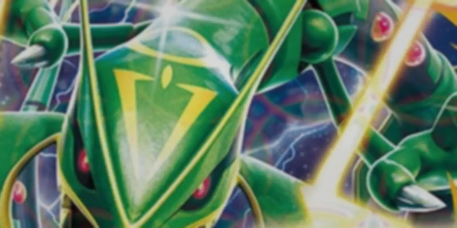 M Rayquaza-EX Mega Battle Deck background