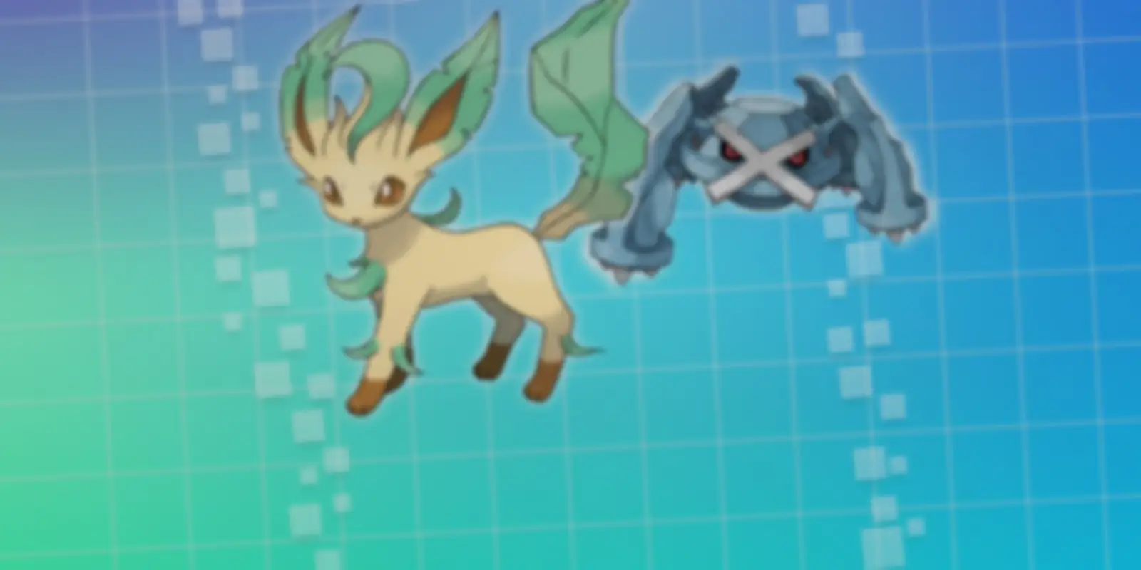 Leafeon VS Metagross Expert Deck Online background