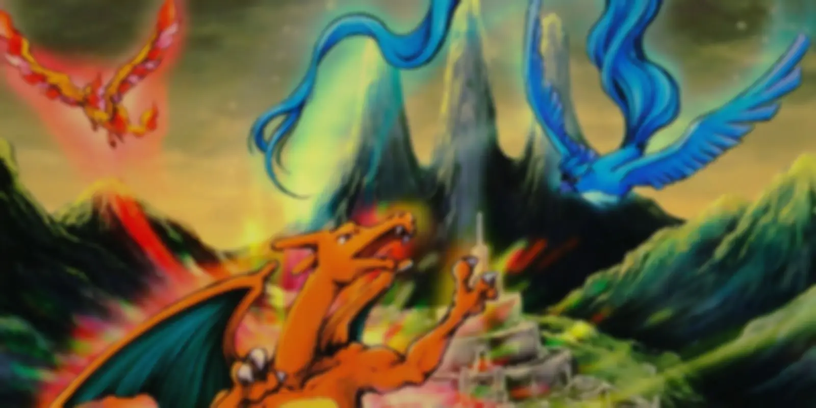 Mysterious Mountains background