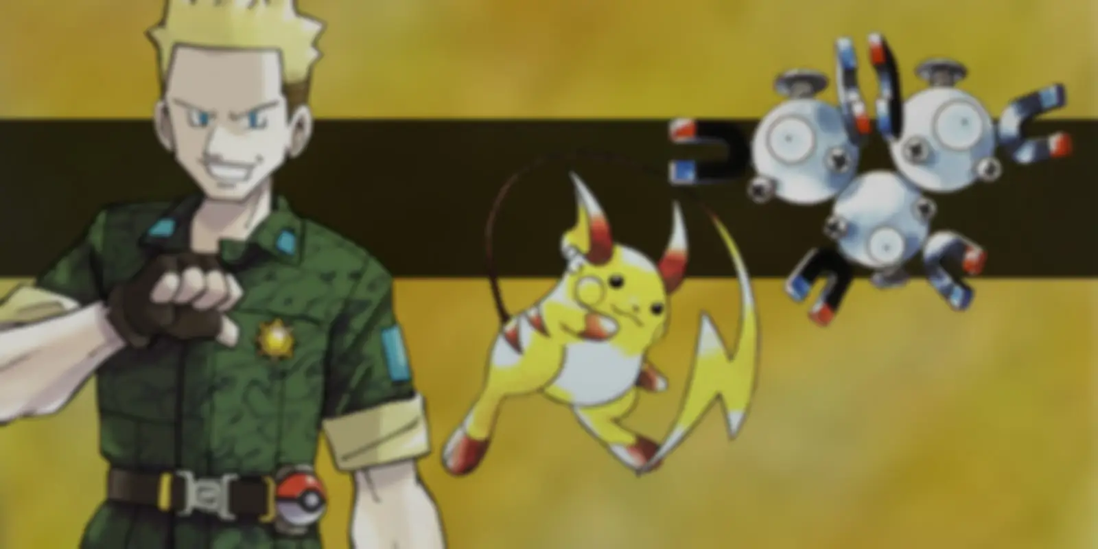Kuchiba City Gym Lt. Surge background